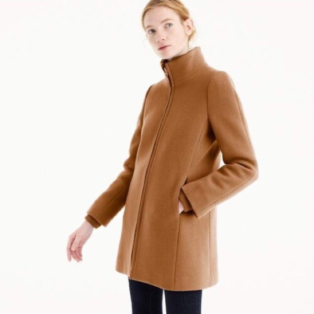 J. Crew Lodge coat in Italian stadium-cloth wool